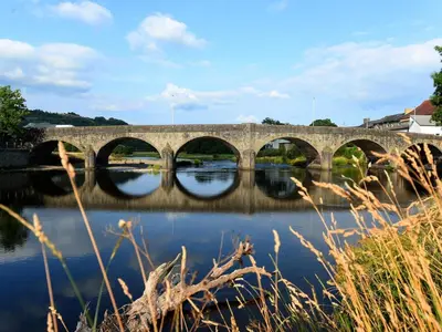 a bridge over the river tyne in worcestershire at 2 Bed in Llandrindod Wells oc-89063 in Nantmel