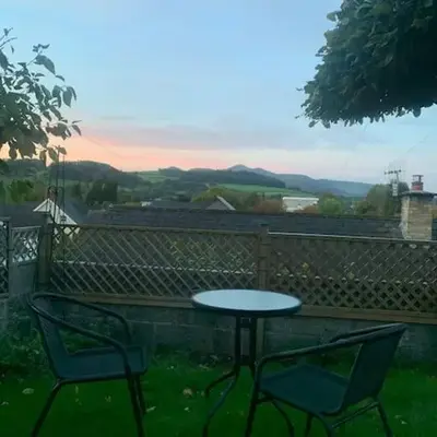 Mountain views in the heart of Brecon Town
