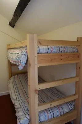 a bunk bed in a room at River Wye Hostel in Hereford