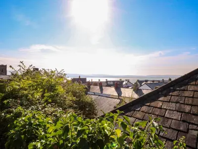 a view from the roof of a building at 1 Gibraltar Terrace in Aberdyfi