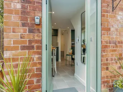 an extension to a house with a brick wall at The Little House - Uk49129 in Stapleton