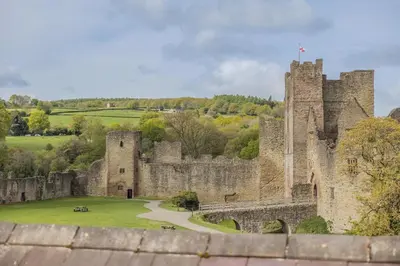 a castle in the middle of a field at 2 Bed in Ludlow oc-c31883 in Ludlow