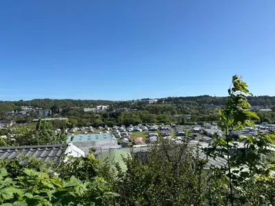 a view from the roof of the building at The Panorama View Luxury Retreat in Aberystwyth in Aberystwyth