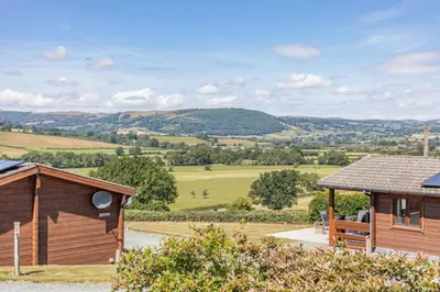 a view of the rolling hills from a house at 2 Bed in Llandinam oc-t32993 in Llandinam