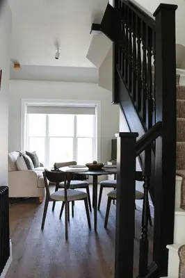 a living room with a table and chairs and a couch at Luxury Apartment in Shropshire sleeps 4 in Shrewsbury