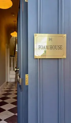 a sign on a door that reads room house at Luxury Apartment in Shropshire sleeps 4 in Shrewsbury