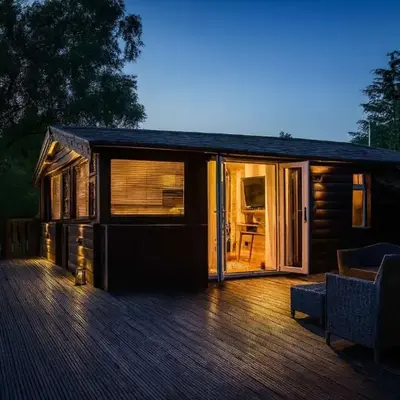 Wunder Lodge - Snowdonia Log Cabin
