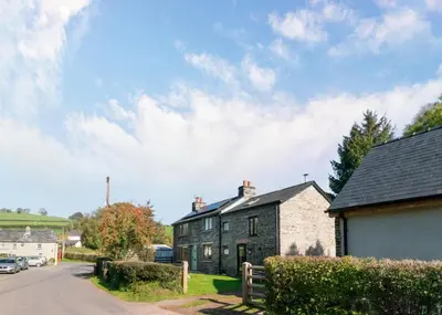 a house on the side of a street at 2 Bed in Brecon oc-37318 in Pentre-bâch