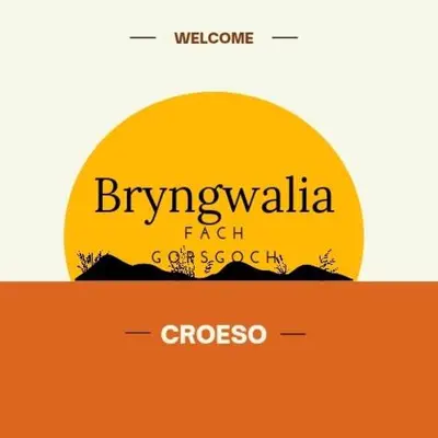 a sign for the biryaniani fast food restaurant at Bryngwalia Fach in Cribyn
